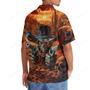 Cowboy Skull Chefiff Hawaiian Shirt