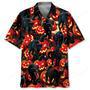 Creepy Black Cat Pumpkins Hawaiian Shirt