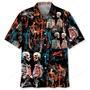 Creepy Skeleton Halloween Hawaiian Shirt