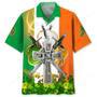 Cross St.Patrick Day Hawaiian Shirt