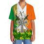 Cross St.Patrick Day Hawaiian Shirt