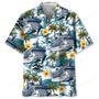 Cruise Tropical Hibiscus Pocket Hawaiian Shirt