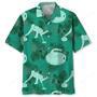 Curling Kelly Green Hawaiian Shirt