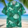 Curling Kelly Green Hawaiian Shirt