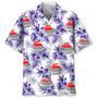 Curling Purple Nature Hawaiian Shirt