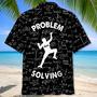 Custom Name Problem Solving Funny Math Hawaiian Shirt