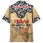 Custom Name Texas The Lone Star State Hawaiian Shirt