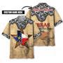 Custom Name Texas The Lone Star State Hawaiian Shirt