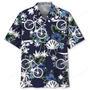 Cycling Blue Nature Hawaiian Shirt