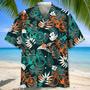 Cycling Color Tropical Hawaiian Shirt