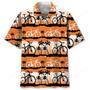 cycling sunset hawaiian shirt