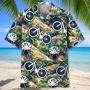 Cycling Tropical Terrain Hawaiian Shirt