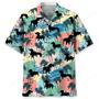 Dachshund Coconut Palm Hawaiian Shirt