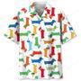 Dachshund Hawaii Funny Hawaiian Shirt