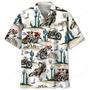 Desert Flat-Track Bike Racing Hawaiian Shirt