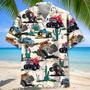 Desert Funny Monster Truck Hawaiian Shirt