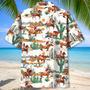 Desert Horse Polo Sport Hawaiian Shirt