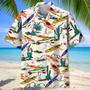 Desert Kayaking Hawaiian Shirt