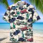 Desert Semi Truck Hawaiian Shirt