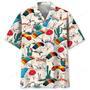 Desert Sky Diving Hawaiian Shirt