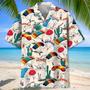 Desert Sky Diving Hawaiian Shirt