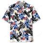 Dirt Bike USA Hawaiian Shirt