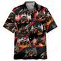 Dirt Monster Truck Hawaiian Shirt