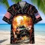 Dirt Track Quarter Midget Car Racing Hawaiian Shirt