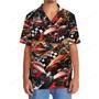 Dirt Track Racing Sprint Car Hawaiian Shirt