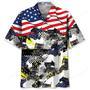 Dirt Track Racing Sprint Car USA Hawaiian Shirt