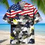 Dirt Track Racing Sprint Car USA Hawaiian Shirt