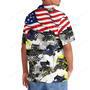 Dirt Track Racing Sprint Car USA Hawaiian Shirt