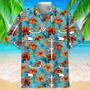 Disc Golf Nature Tropical Hawaiian Shirt