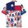 Don't Mess With Texas Bigfoot Hawaiian Shirt