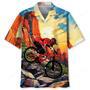 Down Hill With Mountain Bike Hawaiian Shirt