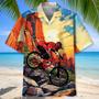 Down Hill With Mountain Bike Hawaiian Shirt