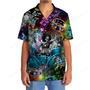 Drum Skull Hawaiian Shirt