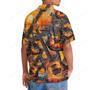 Electric Guitar Art Sunset Hawaiian Shirt