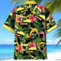 Excavator Tropical Hawaiian Shirt