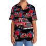 Fire Truck American Hawaiian Shirt