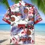 Fire Truck Dalmatian Proud Hawaiian Shirt Pocket