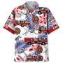 Fire Truck Dalmatian Proud Hawaiian Shirt Pocket