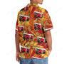 Fire Truck Tropical Orange Hawaiian Shirt