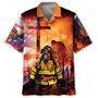 Firefighter Brave Hawaiian Shirt