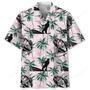 Fishing Tropical Pink Hawaiian Shirt