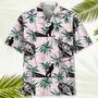 Fishing Tropical Pink Hawaiian Shirt