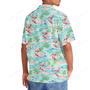 Flamingo Retro Beach Hawaiian Shirt