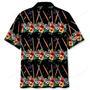 Flute Hibiscus Hawaiian Shirt