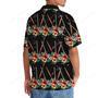 Flute Hibiscus Hawaiian Shirt