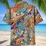 Flute Vintage Art Hawaiian Shirt